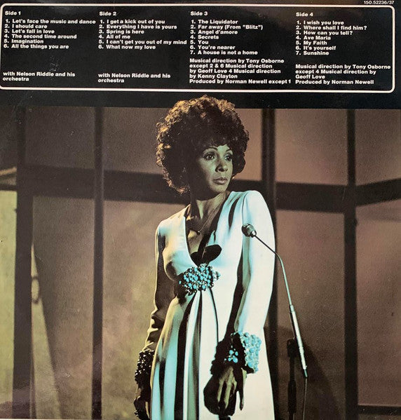 Shirley Bassey mit Nelson Riddle – What Now My Love – Sensationelle Shirley Bassey (LP) 49417