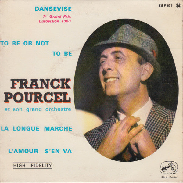 Franck Pourcel Et Son Grand Orchestre - Dansevise (1er Grand Prix Eurovision 1963) 40457 Vinyl Singles EP Vinyl Goed / Hoes Goed