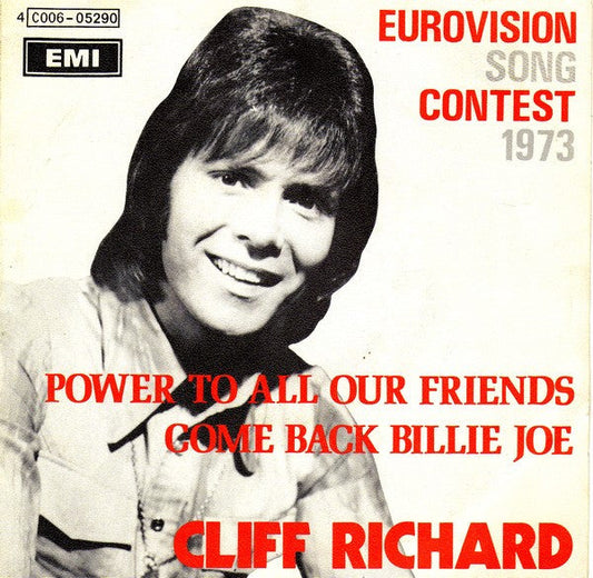 Cliff Richard - Power To All Our Friends 39366 Vinyl Singles Vinyl Goed / Hoes Goed