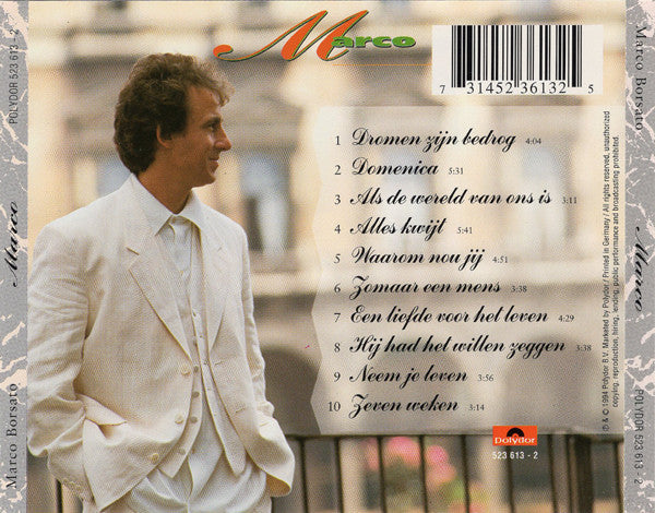 Marco Borsato - Marco (CD) Compact Disc Vinyl Goed / Hoes Goed