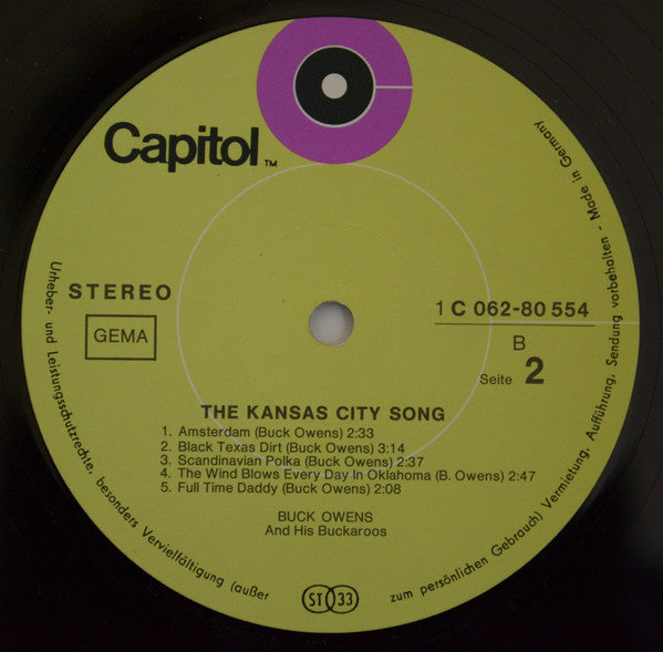Buck Owens - The Kansas City Song (LP) 49009