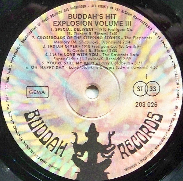 Various - Buddah's Hit Explosion Volume 3 (LP) 49557