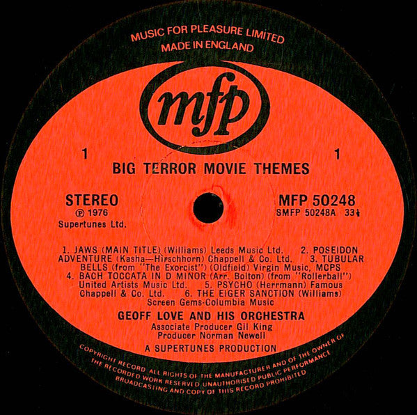 Geoff Love & His Orchestra – Big Terror Movie Themes (LP) 51238