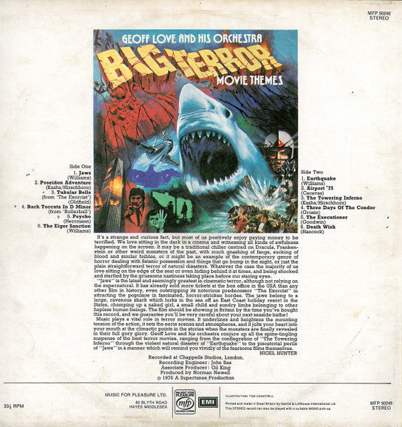 Geoff Love & His Orchestra – Big Terror Movie Themes (LP) 51238