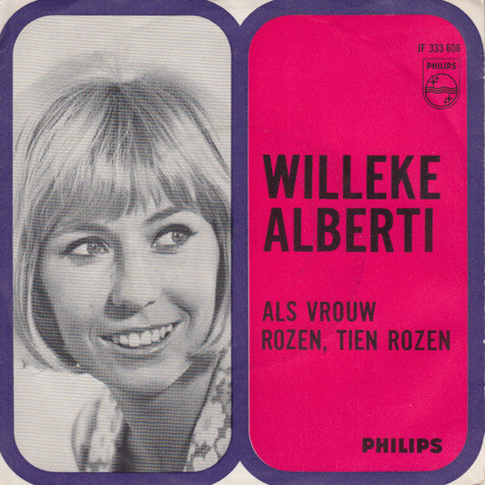 Willeke Alberti - Rozen, Tien Rozen 37570 Vinyl Singles Vinyl Goed / Hoes Goed