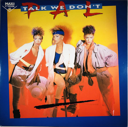 Pal - Talk We Don't (Maxi-Single) 42231 Maxi-Singles Vinyl Goed / Hoes Goed