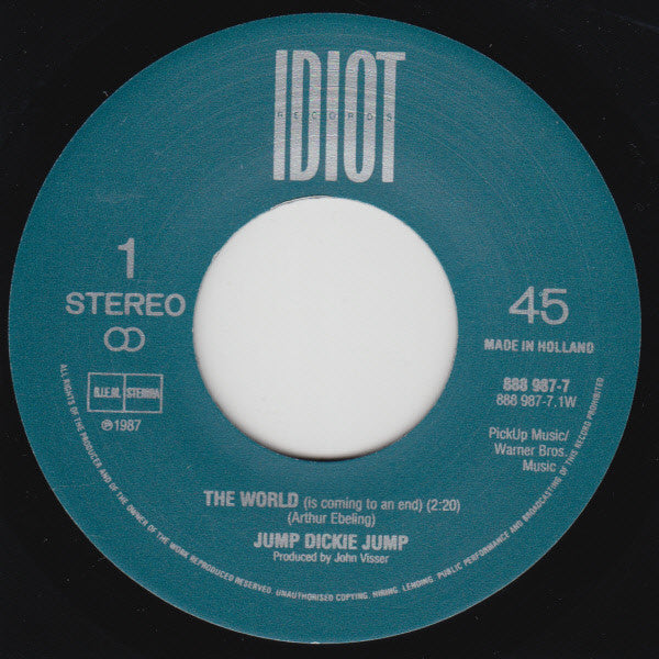 Jump Dickie Jump - The World 01820 Vinyl Singles Vinyl Goed / Hoes Goed