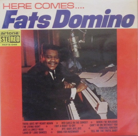 Fats Domino - Here Comes Fats Domino (LP) Vinyl LP Vinyl Zeer Goed / Hoesje Goed "VINYLSINGLES.NL"