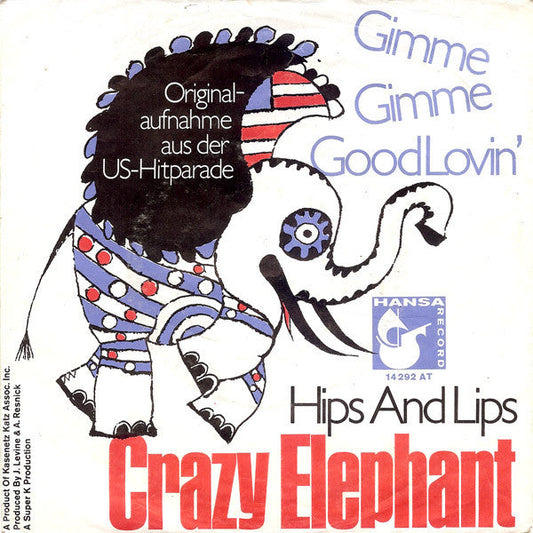 Crazy Elephant - Gimme Gimme Good Lovin 31317 Vinyl Singles Vinyl Goed / Hoes Goed