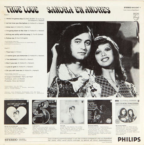 Sandra & Andres - True Love (LP) 50690 Vinyl LP B-Keus (B)