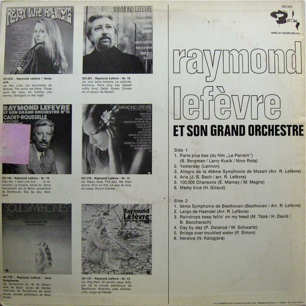 Raymond Lefevre - Raymond Lefevre Et Son Grand Orchestre (LP) 42660 Vinyl LP Vinyl Goed / Hoes Goed