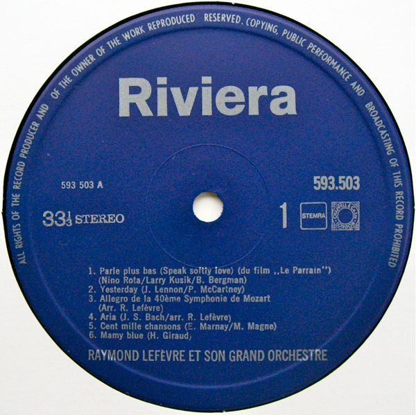 Raymond Lefevre – Raymond Lefevre Et Son Grand Orchestre (LP) 42660