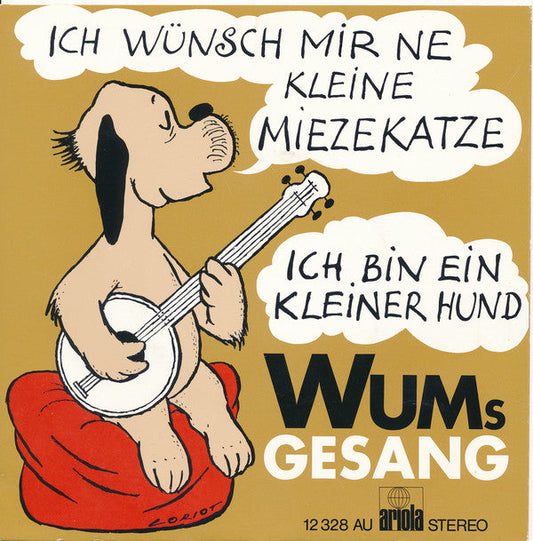 Wums Gesang - Ich Wünsch Mir Ne Kleine Miezekatze 06462 Vinyl Singles Vinyl Goed / Hoes Goed