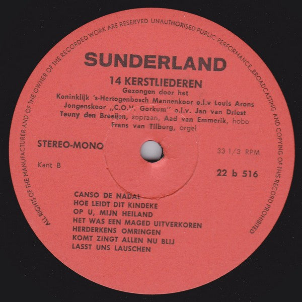 Various - Stille Nacht (LP) 41680 Vinyl LP Vinyl Goed / Hoes Goed