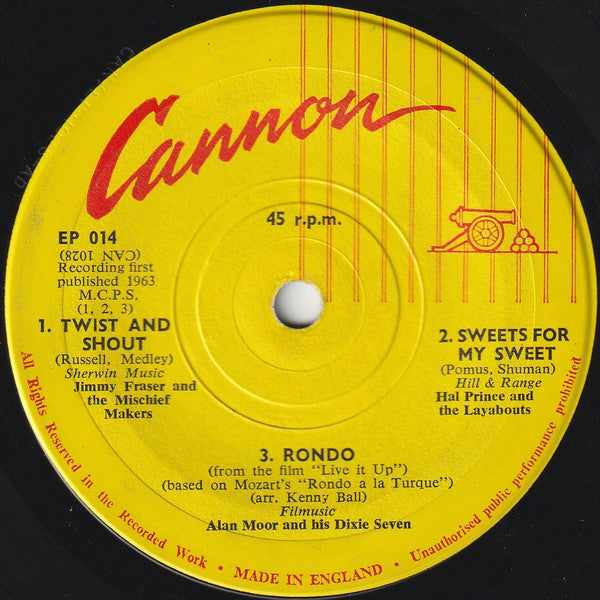 Various - Cannon Ep 014 19295 Vinyl Singles Vinyl Goed / Hoes Goed