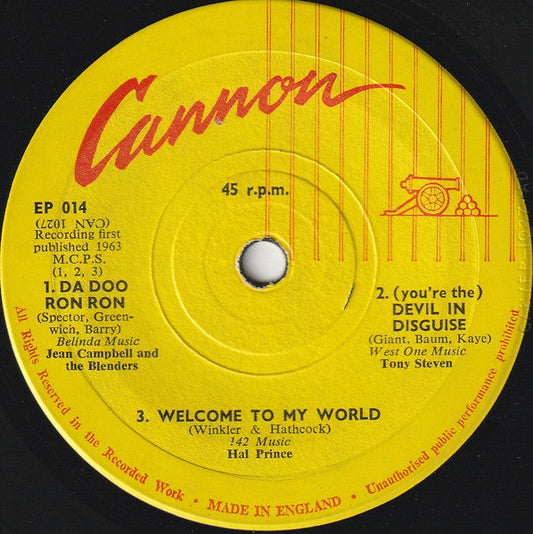 Various - Cannon Ep 014 19295 Vinyl Singles Vinyl Goed / Hoes Goed