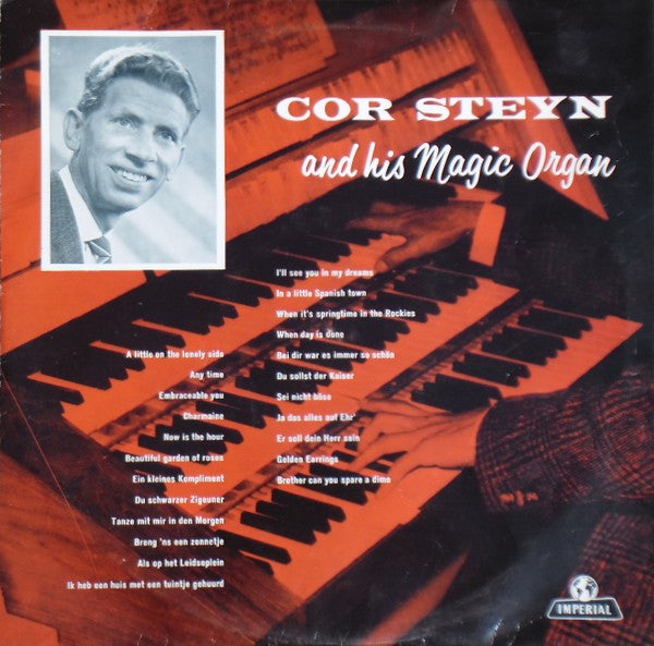 Cor Steyn - Cor Steyn And His Magic Organ (10") 50488 Vinyl LP 10" Vinyl Goed / Hoes Goed