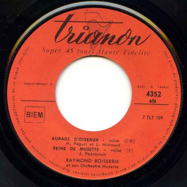 Raymond Boisserie - Perles De Cristal 15723 Vinyl Singles EP Vinyl Goed / Hoes Goed