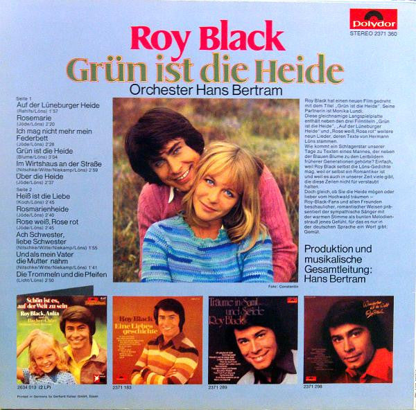 Roy Black - Grün Ist Die Heide (LP) 50594 Vinyl LP Vinyl Goed / Hoes Goed