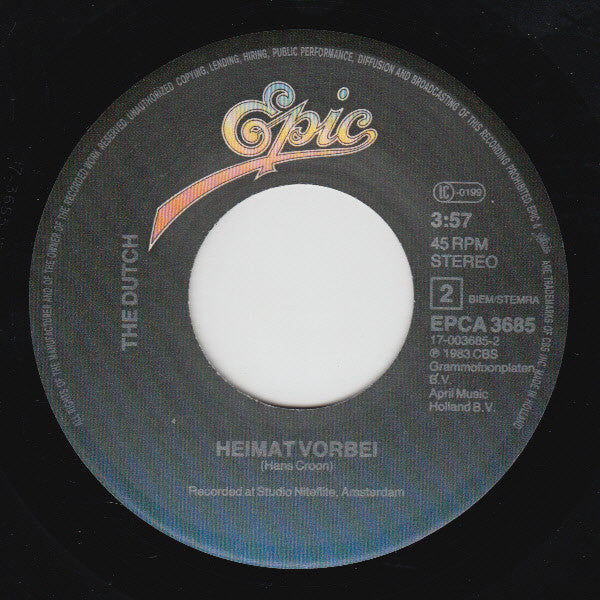 Dutch - This Is Welfare 33065 Vinyl Singles Vinyl Goed / Hoes Sticker