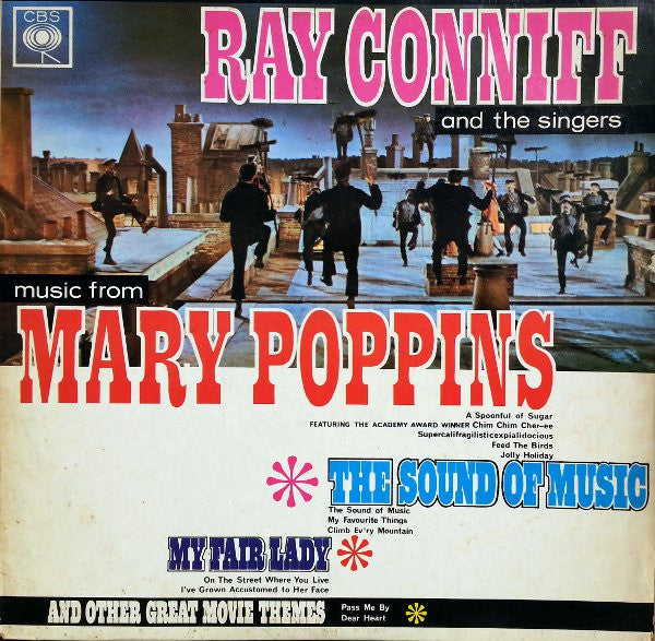 Ray Conniff And The Singers - Music From Mary Poppins And Other Movies (LP) 42739 Vinyl LP Vinyl Goed / Hoes Goed