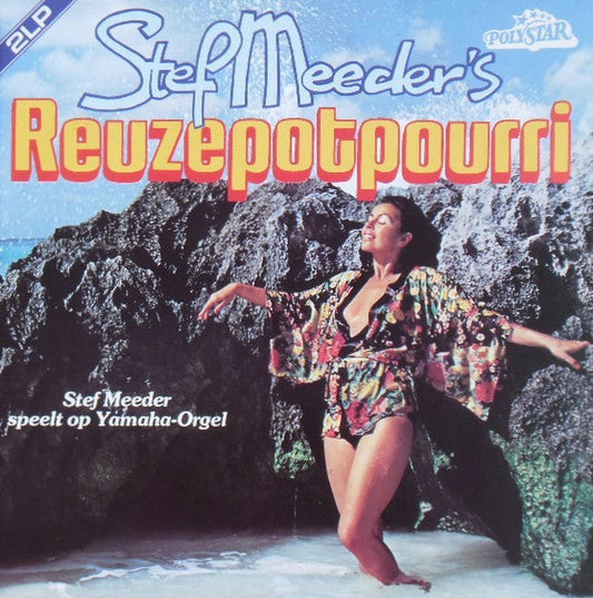 Stef Meeder - Stef Meeder's Reuzepotpourri (LP) 43835 Vinyl LP Dubbel Vinyl Goed / Hoes Goed