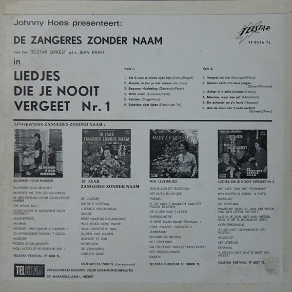 Sänger ohne Namen – Lieder, die man nie vergisst 1 (LP) 46462