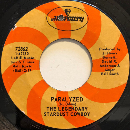 Legendary Stardus Cowboy - Paralyzed 02972 Vinyl Singles Vinyl Goed / Hoes Goed