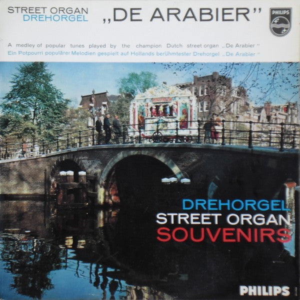 Draaiorgel De Arabier - Street Organ Souvenirs (LP) (B-Keus) Vinyl LP Vinyl Slecht / Hoesje Slecht "VINYLSINGLES.NL"