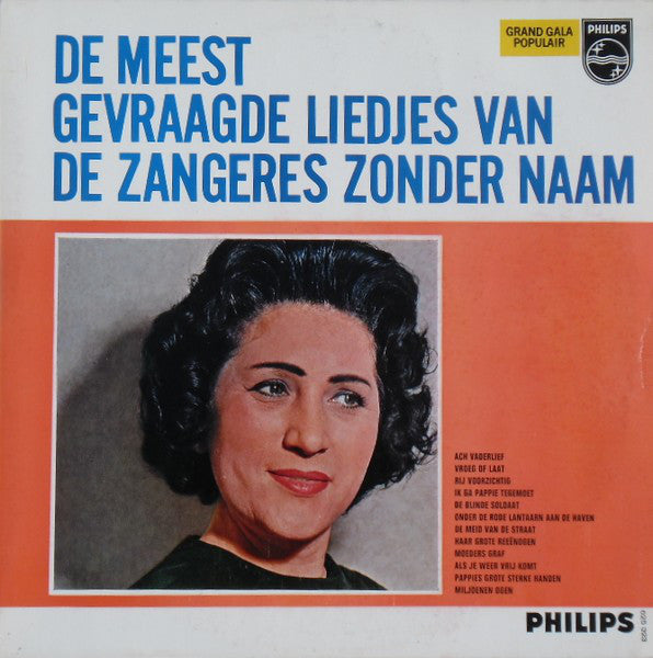 Zangeres Zonder Naam - De Meest Gevraagde Liedjes (LP) 41771 Vinyl LP Vinyl Goed / Hoes Goed