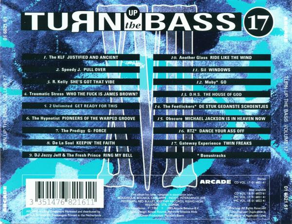 Various - Turn Up The Bass - 17 (CD) 70452 Compact Disc Goede Staat