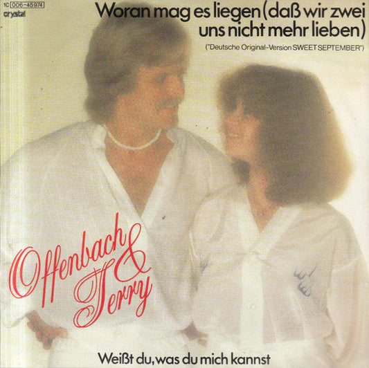 Offenbach & Terry - Woran Mag Es Liegen 21651 Vinyl Singles Vinyl Goed / Hoes Goed