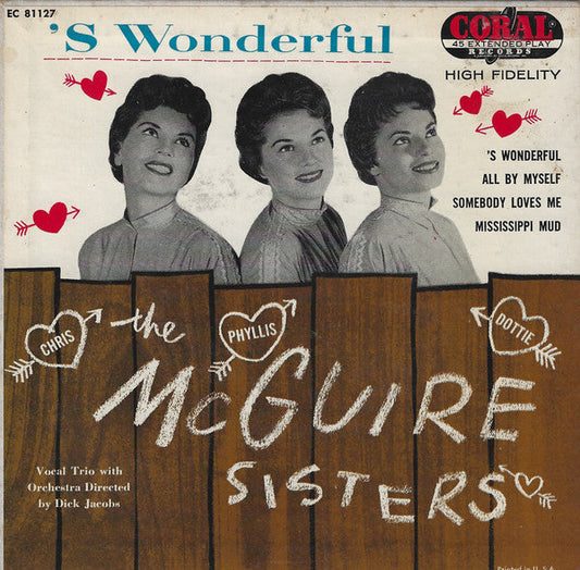 McGuire Sisters - 'S Wonderful 41352 Vinyl Singles EP Vinyl Goed / Hoes Goed