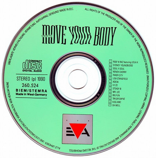 Various - Move Your Body (CD) 70396 Compact Disc Goede Staat