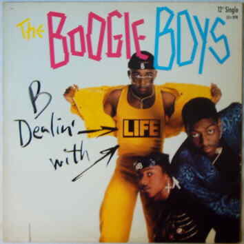 Boogie Boys - Dealin' With Life (Maxi-Single) Maxi-Singles Vinyl Zeer Goed / Hoesje Goed "VINYLSINGLES.NL"