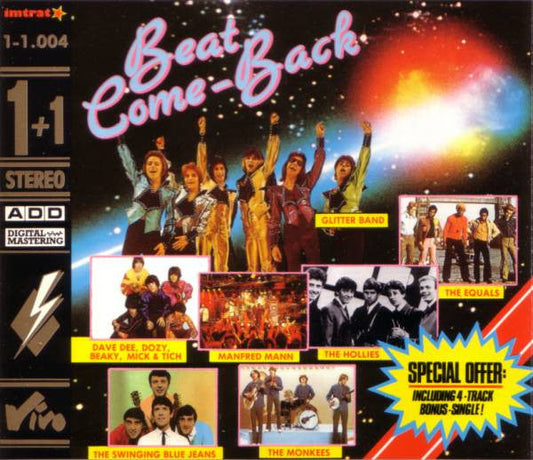 Various - Beat Come-Back (CD) Compact Disc Vinyl Goed / Hoes Goed