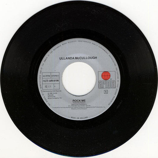 Ullanda McCullough - Rock Me 38705 Vinyl Singles Vinyl Goed / Hoes Generic