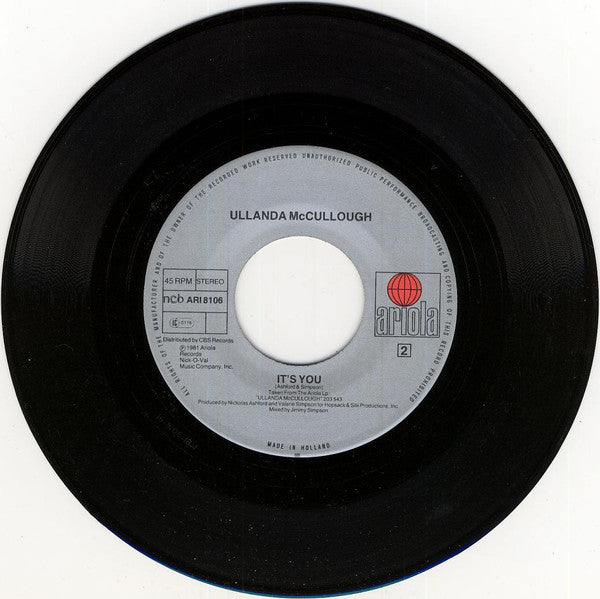 Ullanda McCullough - Rock Me 38705 Vinyl Singles Vinyl Goed / Hoes Generic