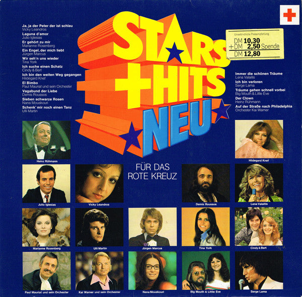 Various - Stars + Hits - Neu (LP) 44344 Vinyl LP Vinyl Goed / Hoes Goed