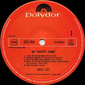 James Last - Meine Lieblingslieder (LP) 41212