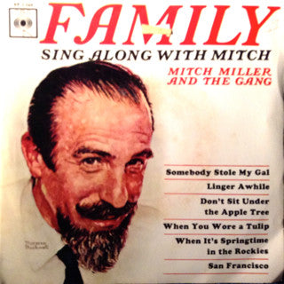 Mitch Miller And The Gang - Family 08041 Vinyl Singles EP Vinyl Goed / Hoes Goed