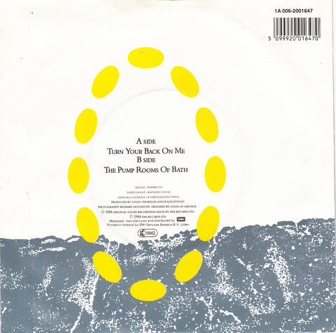 Kajagoogoo - Turn Your Back On Me 30411 Vinyl Singles Vinyl Goed / Hoes Goed