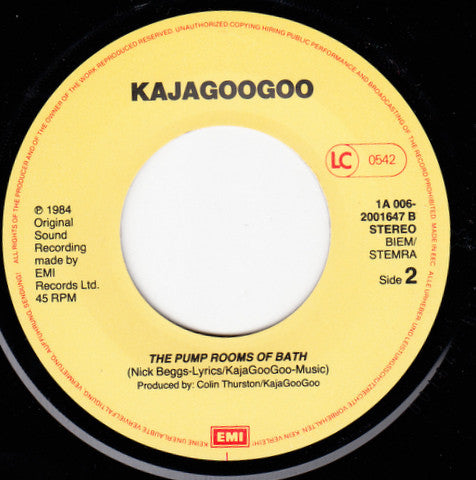 Kajagoogoo - Turn Your Back On Me 30411