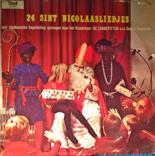 Zonnepitte - 24 Sint Nicolaasliedjes (LP) Vinyl LP Vinyl Goed / Hoes Goed