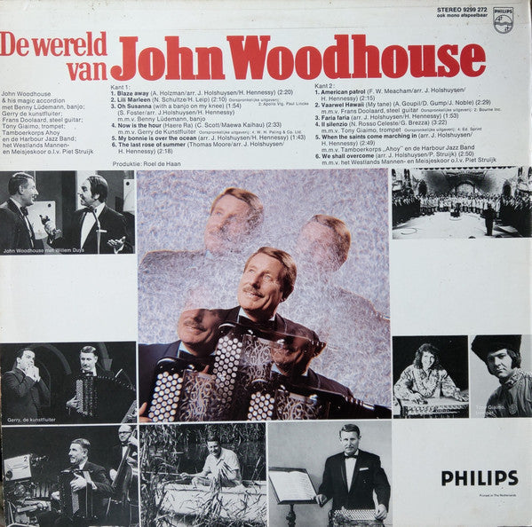 John Woodhouse - De Wereld Van John Woodhouse (LP) 40660 Vinyl LP Vinyl Goed / Hoes Goed
