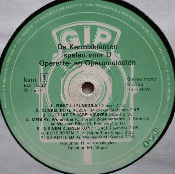 Schausteller - Operette Oper Melodien (LP) 45348