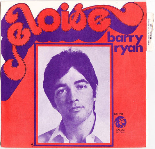Barry Ryan - Eloise 42404b Vinyl Singles Vinyl Goed / Hoes Redelijk