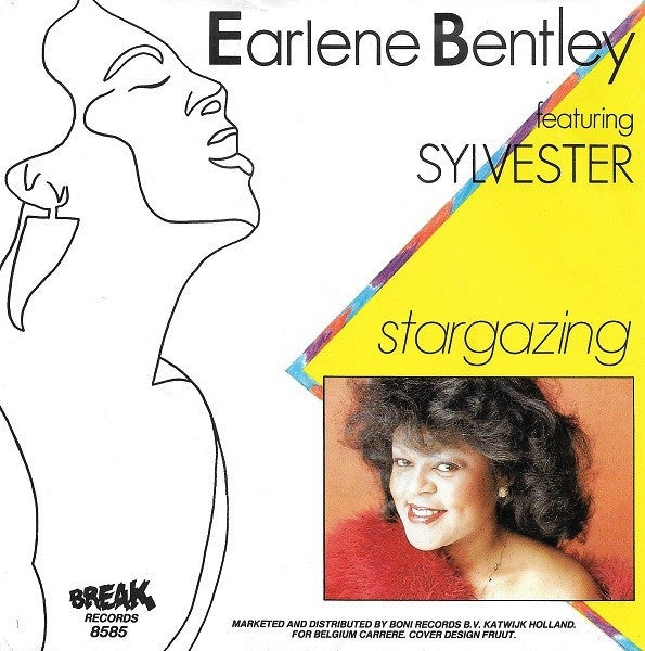 Earlene Bentley featuring Sylvester - Stargazing Vinyl Singles Vinyl Zeer Goed / Hoesje Goed "VINYLSINGLES.NL"
