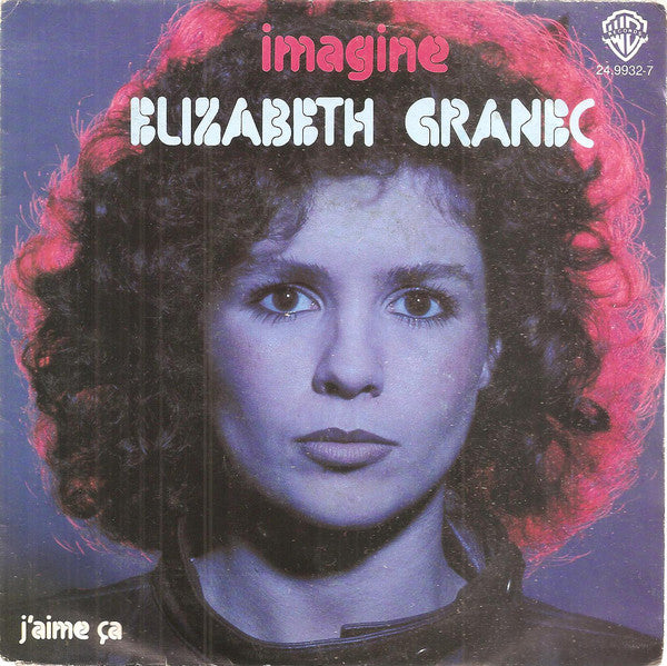 Elizabeth Granec - Imagine Vinyl Singles Vinyl Zeer Goed / Hoesje Goed "VINYLSINGLES.NL"