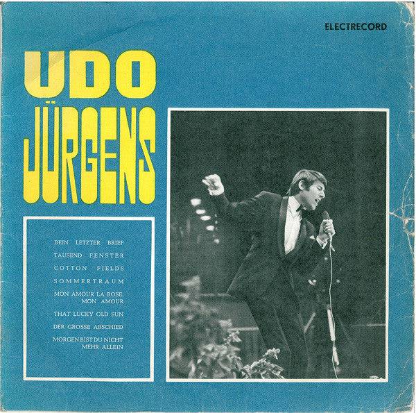Udo Jürgens - Udo Jürgens (10") 50500 Vinyl LP 10" Vinyl Goed / Hoes Goed